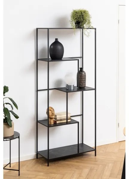 Knižnica ALMA antracit