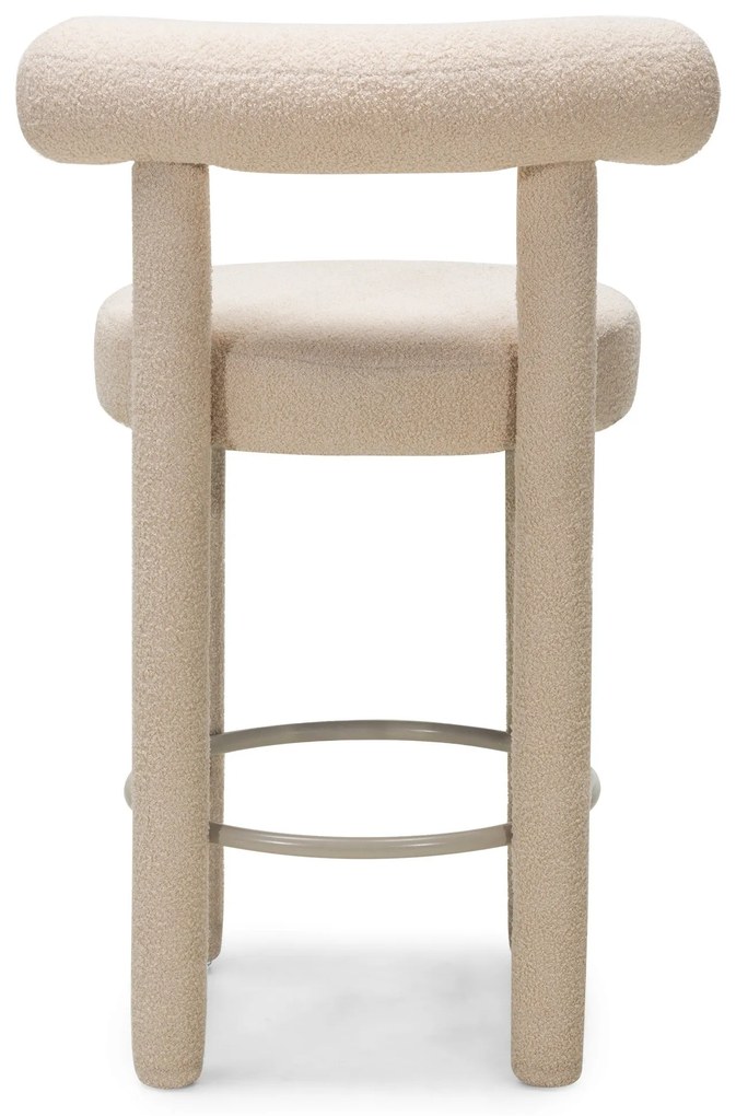 Barová židle Pedro bouclé ecru