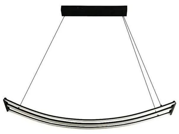 LED Stmievateľný luster na lanku LED/70W/230V 3000-6500K + diaľkové ovládanie