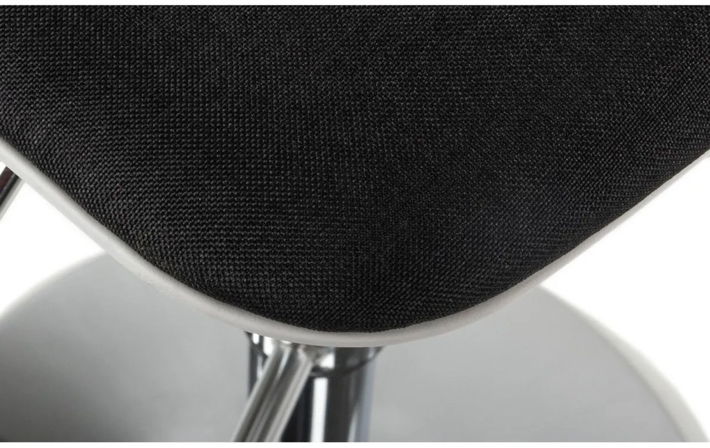 Barová stolička G21 Lima látková, black 60023300