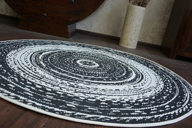 Koberec kruh SIZAL FLAT 48756/960