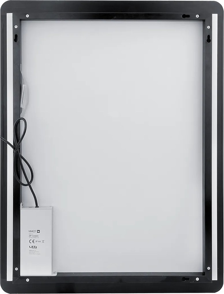 Nimco Čierne LED zrkadlo 1200x650 - ZPC 42006-90