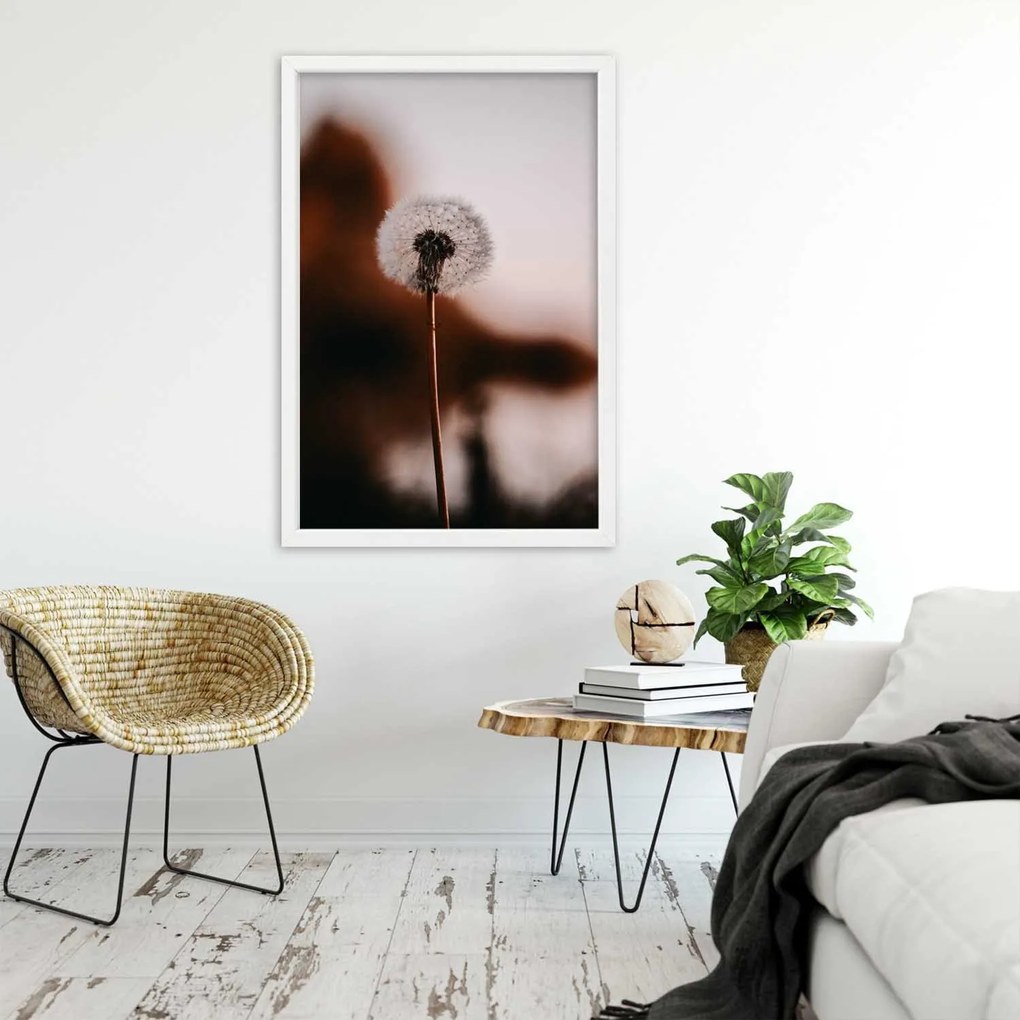 Gario Plagát Osamelá rybka Farba rámu: Bez rámu, Rozmery: 30 x 45 cm