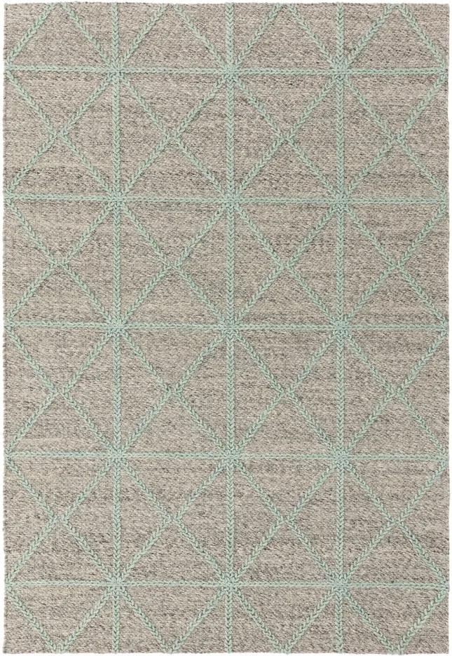 Béžovo-tyrkysový koberec Asiatic Carpets Prism, 160 x 230 cm | BIANO