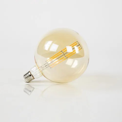 Filament LED žiarovka 84-69 Ø15cm Amber glass  - Komfort-nábytok