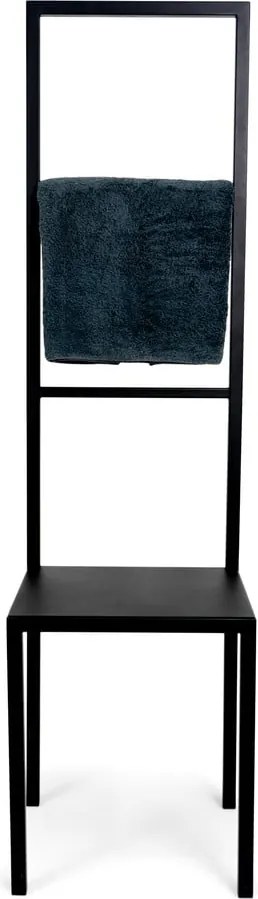 Čierny oceľový stojan na uteráky Dressbuddy – Spinder Design