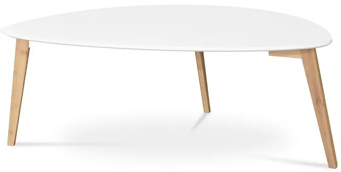Autronic BONTEC Konferenčný stolík 120x60cm, mdf, biela, AF-1184 WT Farba: Biela