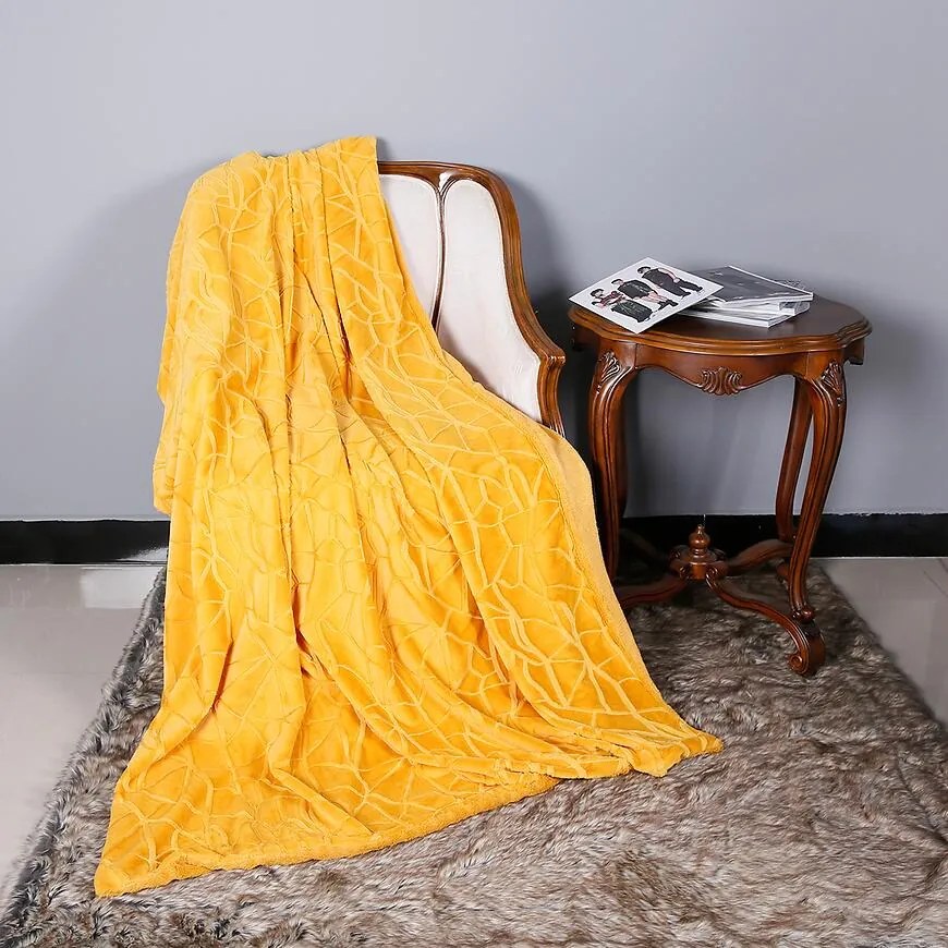 Deka Soria 170x220 horčicová