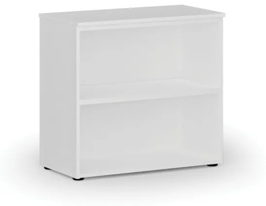 Kancelársky regál PRIMO WHITE, 740 x 800 x 420 mm, biela