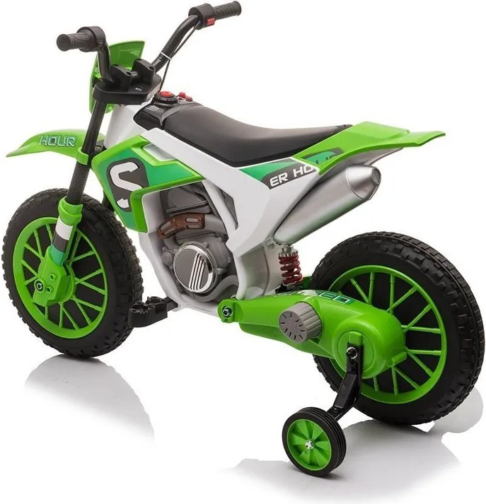 LEAN CARS Elektrická motorka pre deti XMX616 zelená