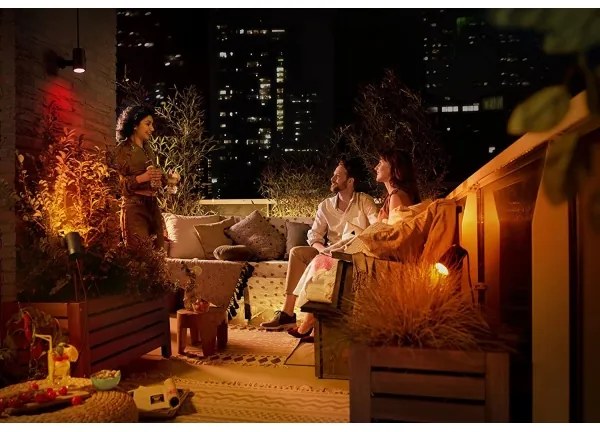 Philips 17414/30/P7 - SADA 3x LED Bodové svietidlo Hue LILY 3xLED/8W/230V IP65