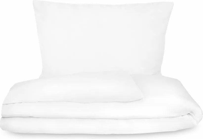 Kvalitex Saténové obliečky Luxury Collection biela, 140 x 200 cm, 70 x 90 cm