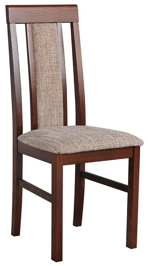 Stolička Zefir II, Morenie: orech, Poťahové látky: Zetta 297