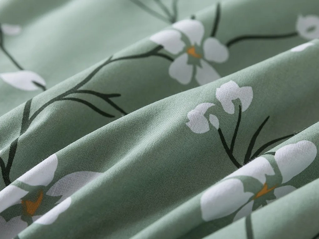 XPOSE® Bavlnené Renforcé obliečky BIANCA - zelené