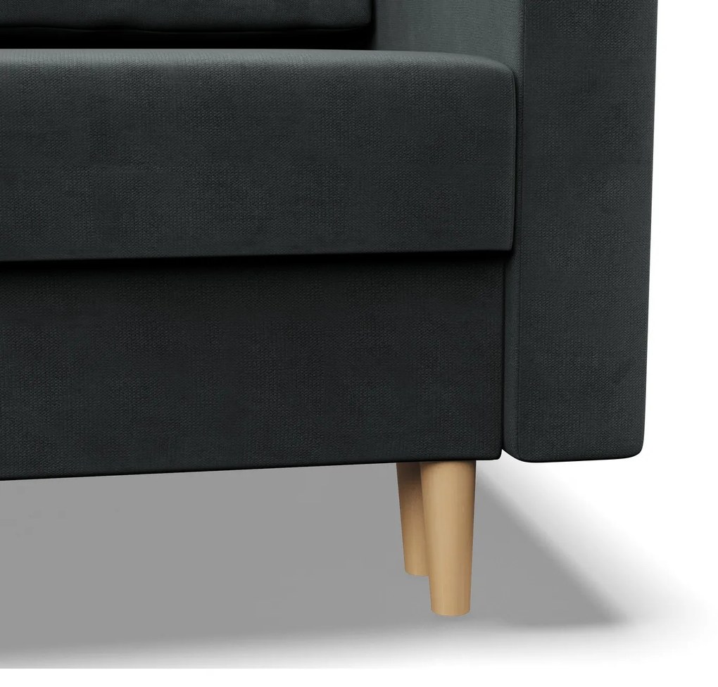 Veľká rozkladacia pohovka ETNA Sivá