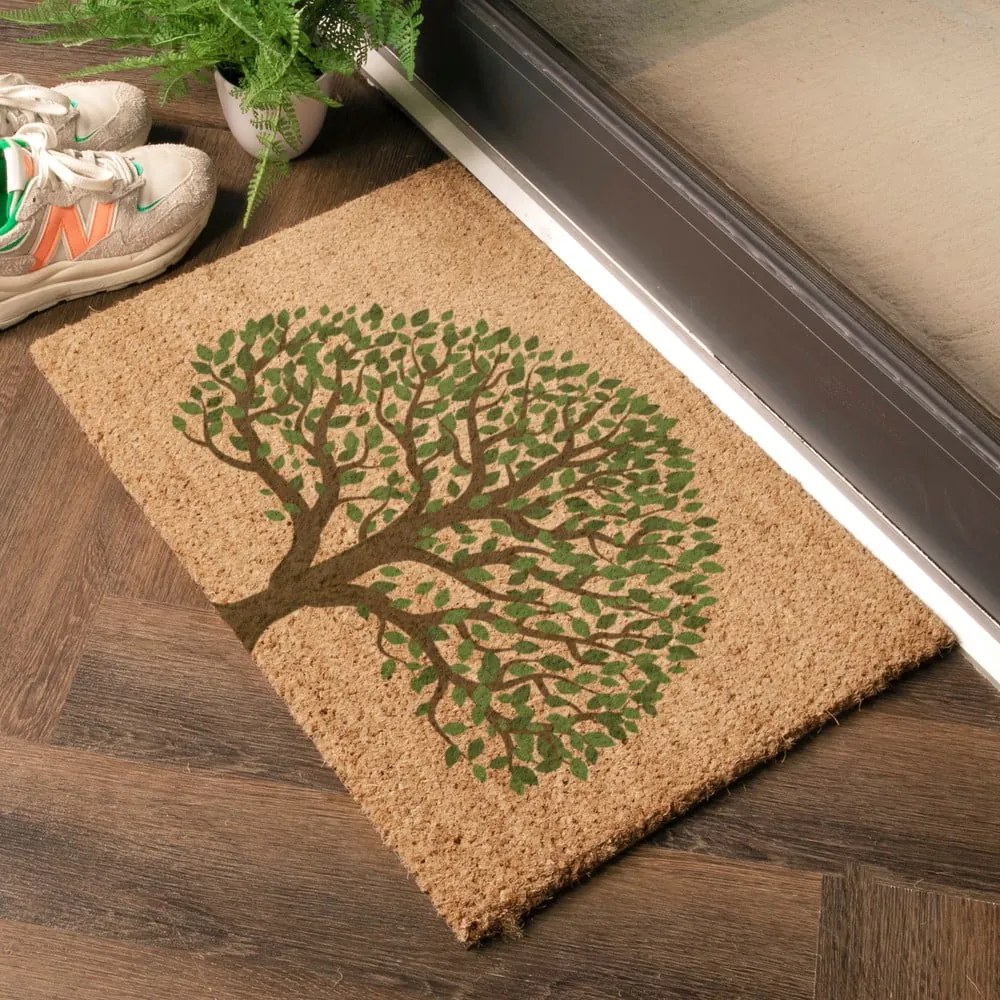 Rohožka z kokosového vlákna 40x60 cm Tree of Life – Artsy Doormats