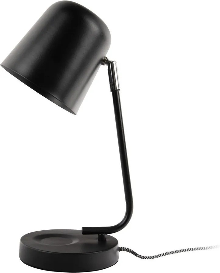 Čierna stolová lampa (výška 38,5 cm) Encantar – Leitmotiv