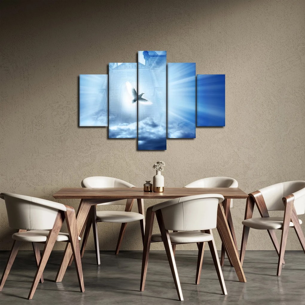 Obraz - Božia holubica (150x105 cm)