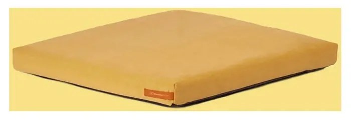 Žltý matrac pre psa z Eko kože 90x110 cm SoftPET Eco XXL – Rexproduct