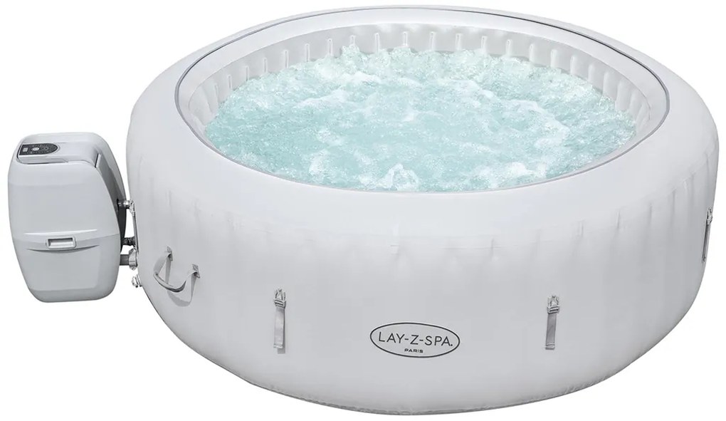BESTWAY Lay-Z-Spa Paris AirJet Vírivka, 196 x 66 cm, 4-6 osôb 60013