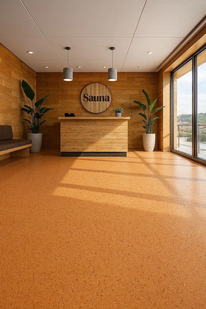 Beaulieu International Group, PVC podlaha - lino Master X 2971, na mieru, šíře 2m,4m, oranžová, pvc, chodba / predsieň