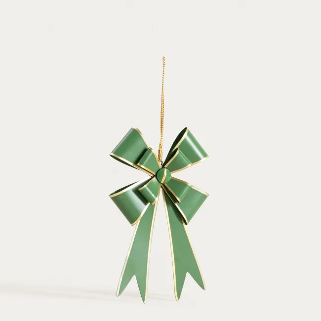 Závesná vianočná dekorácia ALESSIA mašľa 754319