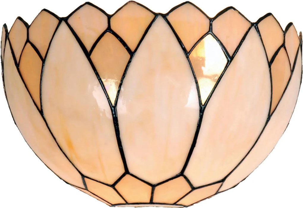 Nástenná lampa Tiffany Pivoine - 30 * 15 * 20 cm 1x E14 / Max 40W