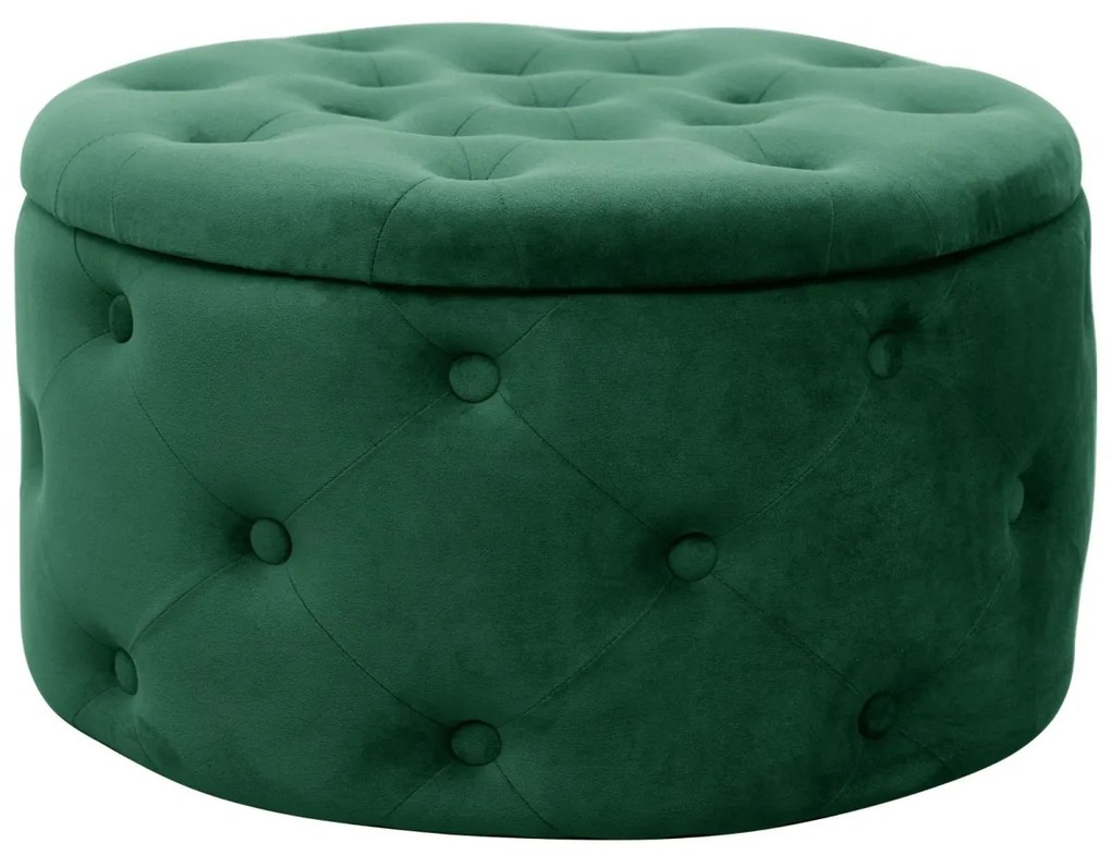 Taburet ILIA zamat zelený