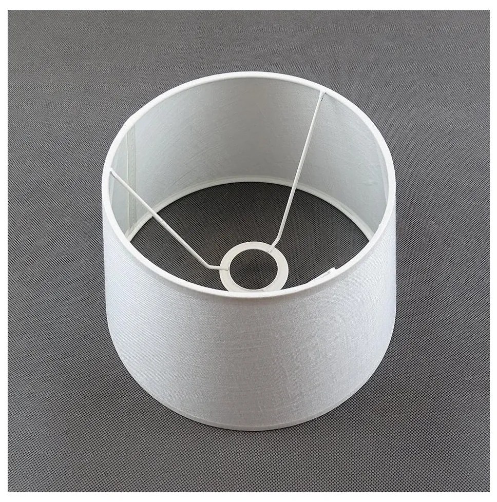 Náhradné tienidlo univerzálne LORENZO E27 20x26 cm biela