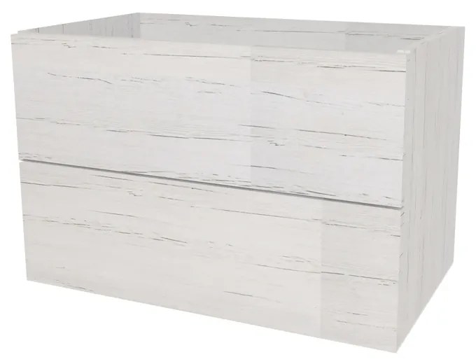 Mereo, Mereo Aira, kúpeľňová skrinka 81 cm, Multidecor, Pino Aurélio, MER-CN791SPINO