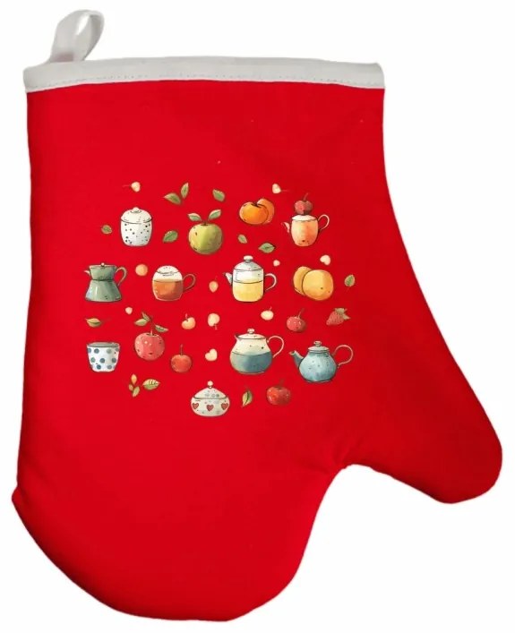 Kuchynská rukavica Twist EMI, hnedá