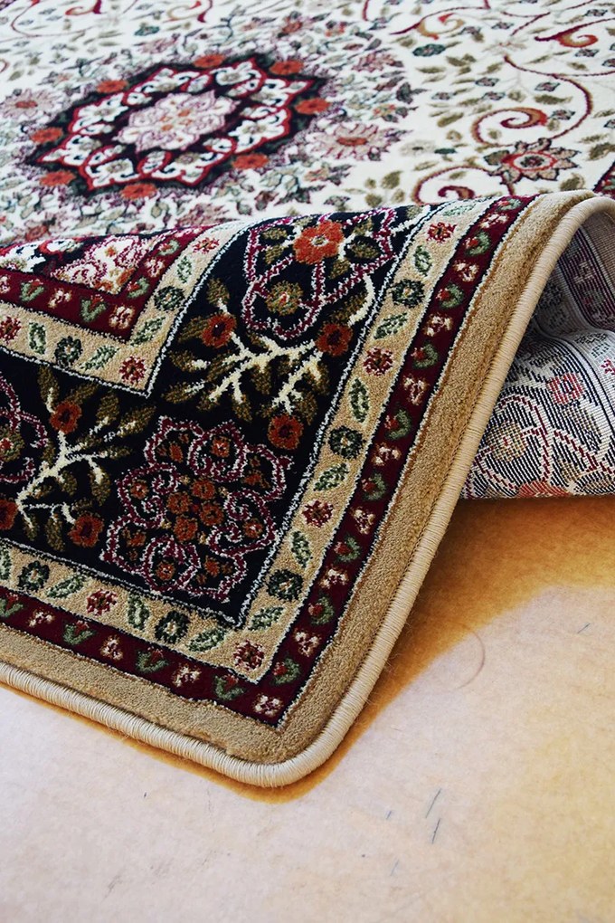 Koberec Anatolia 5858 krémový s orientálnym vzorom – obdĺžnik Rozmer: 70x100 cm