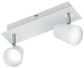 NARCOS II | Stropne prisadená biela dizajnová LED lampa