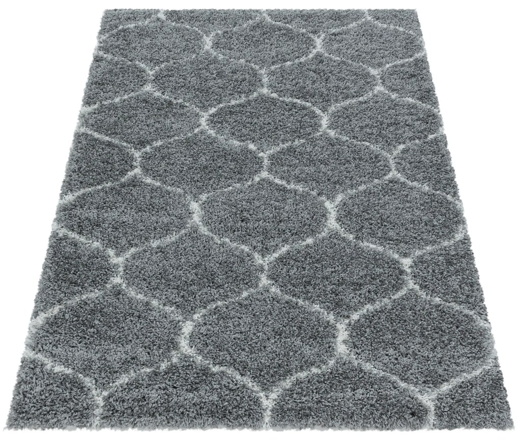 Ayyildiz Kusový koberec SALSA 3201, Sivá Rozmer koberca: 120 x 170 cm