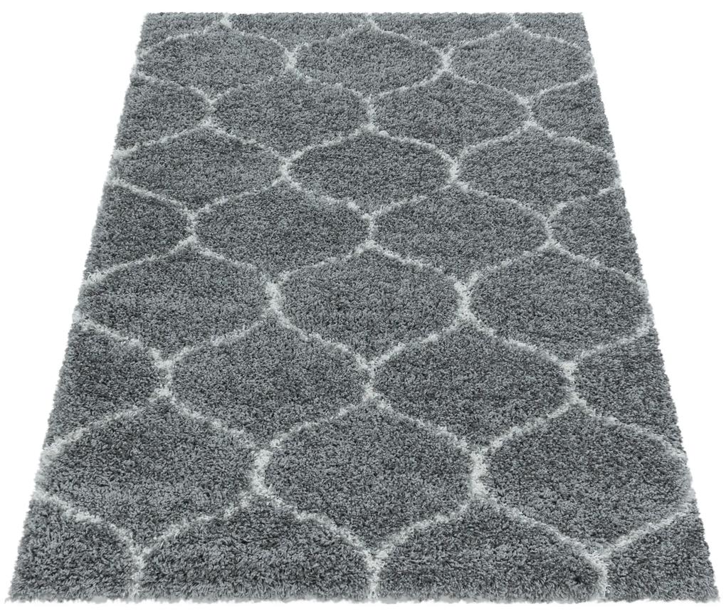 Ayyildiz Kusový koberec SALSA 3201, Sivá Rozmer koberca: 140 x 200 cm