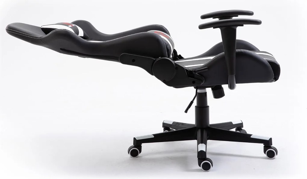 Herné kreslo F4G FG33 čierne/biele