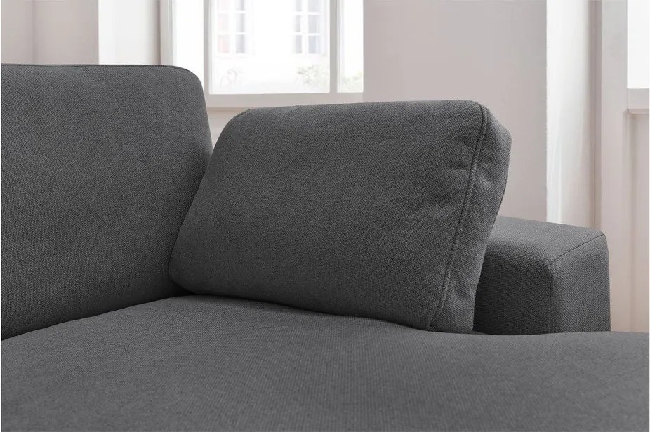 Tmavosivá rohová pohovka Belair – Bobochic Paris