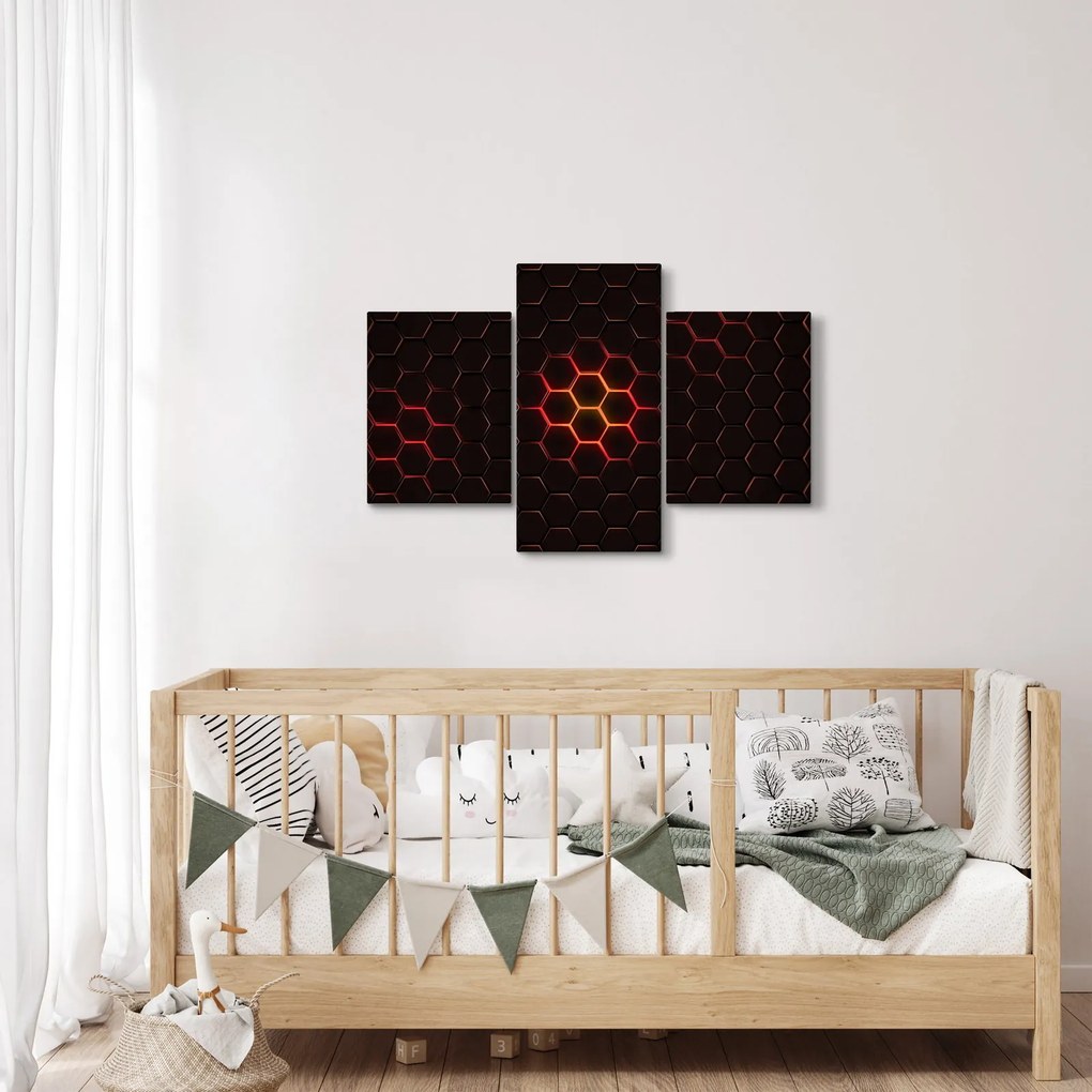 Obraz pletiva (90x60 cm)