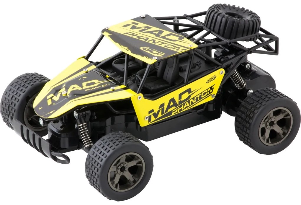 Buddy Toys BRC 20.421 Auto na diaľkové ovládanie RC Bulan, žltá