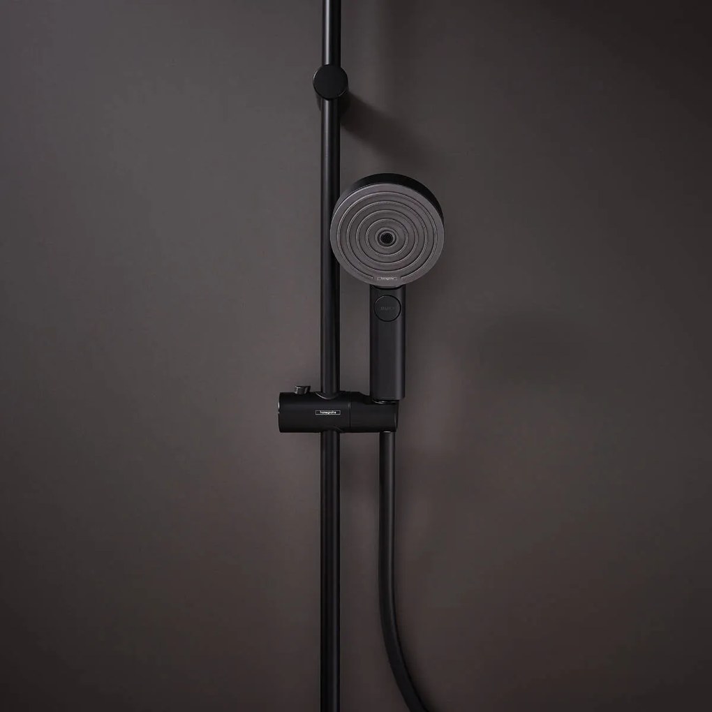 Hansgrohe Pulsify Select S, ručná sprcha 105 3jet Activation, čierna matná, HAN-24100670