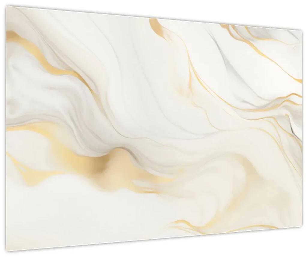 Obraz - Abstrakcia s dekorom (90x60 cm)
