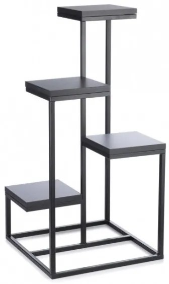 Stojan na kvety KASKADA 79x40 čierna