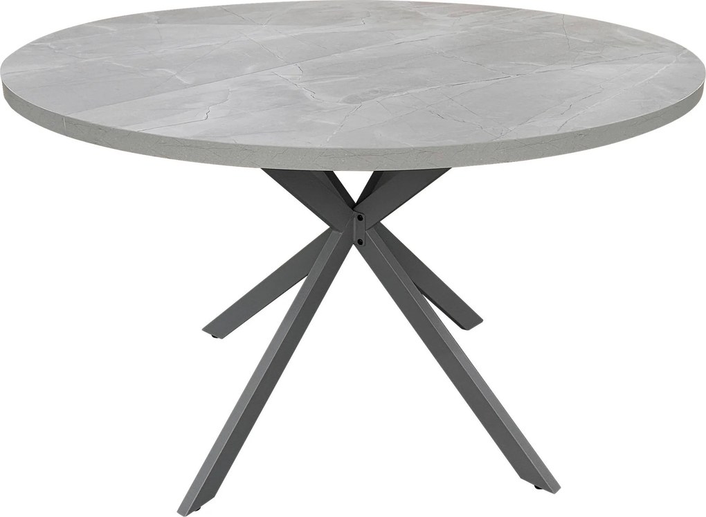 XXXLutz JEDÁLENSKÝ STÔL, sivá, 120/120/75 cm MID.YOU - Stoly - 002798016801