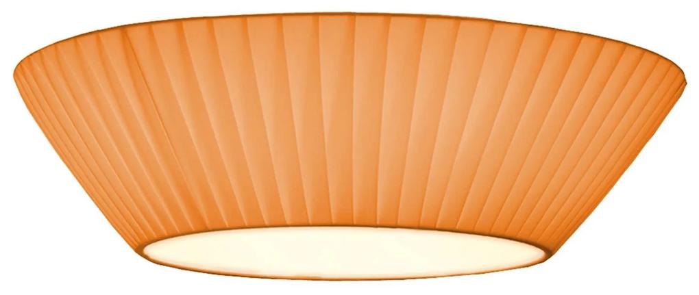 Jednoduché stropné svietidlo Emma 50 cm oranžové