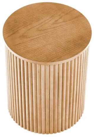 Odkladací stolík WOODY 50x40 cm béžový