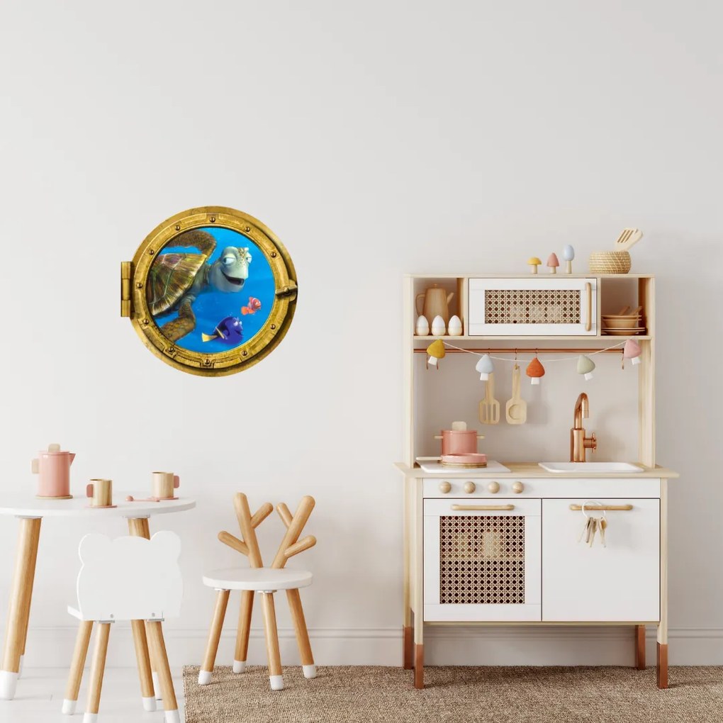 Samolepka na stenu "Hľadá sa Nemo 2" 45x43cm