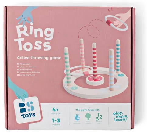 Hádzanie krúžkov na cieľ