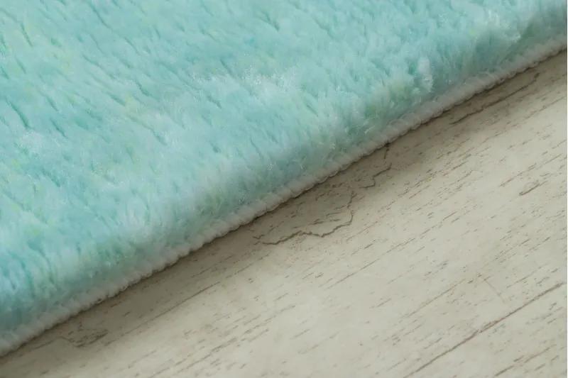 Detský koberec HOT AIR BALLOON modrý