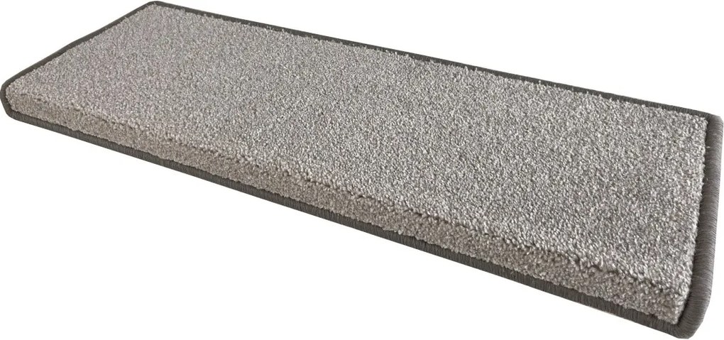 Nášľapy na schody Messina béžová obdĺžnik, samolepiaci - 24x65 obdĺžnik (rozmer vrátane ohybu) Vopi