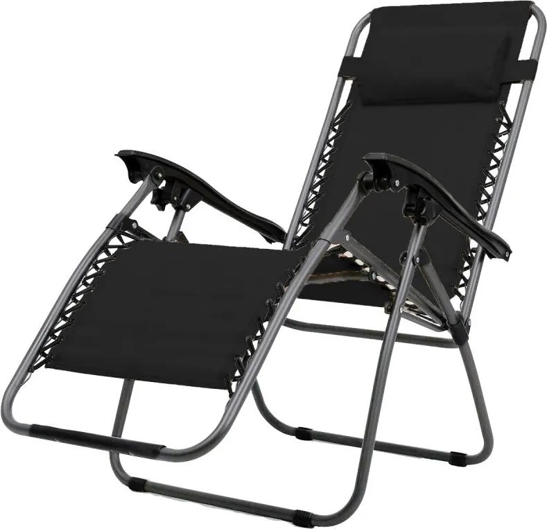 Relaxačné kreslo Avenberg SOFIA/ DALLAS - čierna